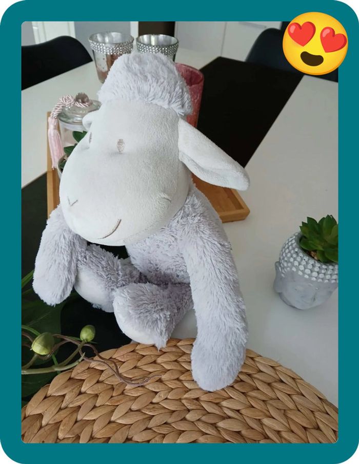 Adorable Péluche Mouton Atmosphèra Comme Neuve🌿🎁 - photo numéro 3