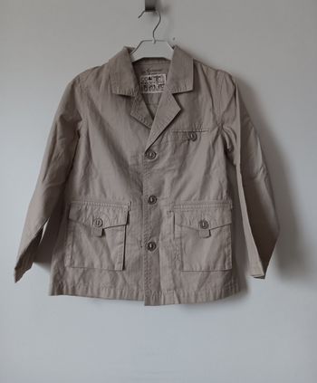 Veste fille In Extenso 6 ans beige 100% coton