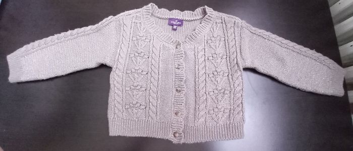 Gilet gris argenté