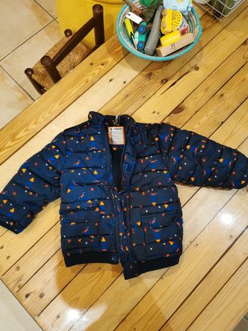 Doudoune hiver sans capuche