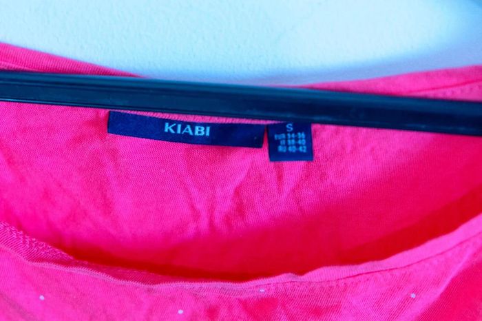 C46 robe rose kiabi S - photo numéro 3