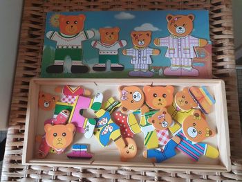 Puzzle ours en bois