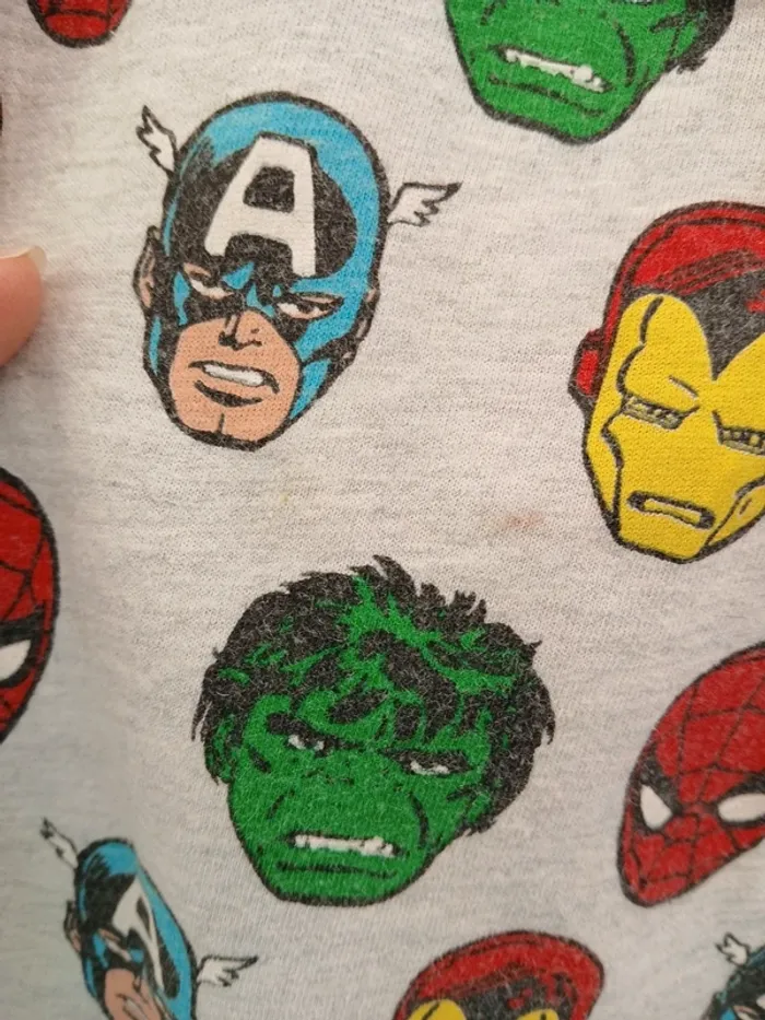 Lot pyjamas avengers marvel jumeaux - photo numéro 11
