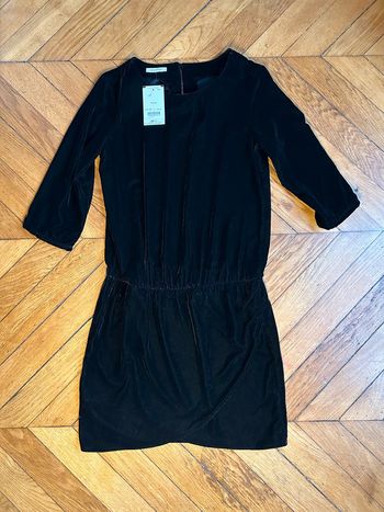 Neuve! Robe porte-feuille noire promod taille 38
