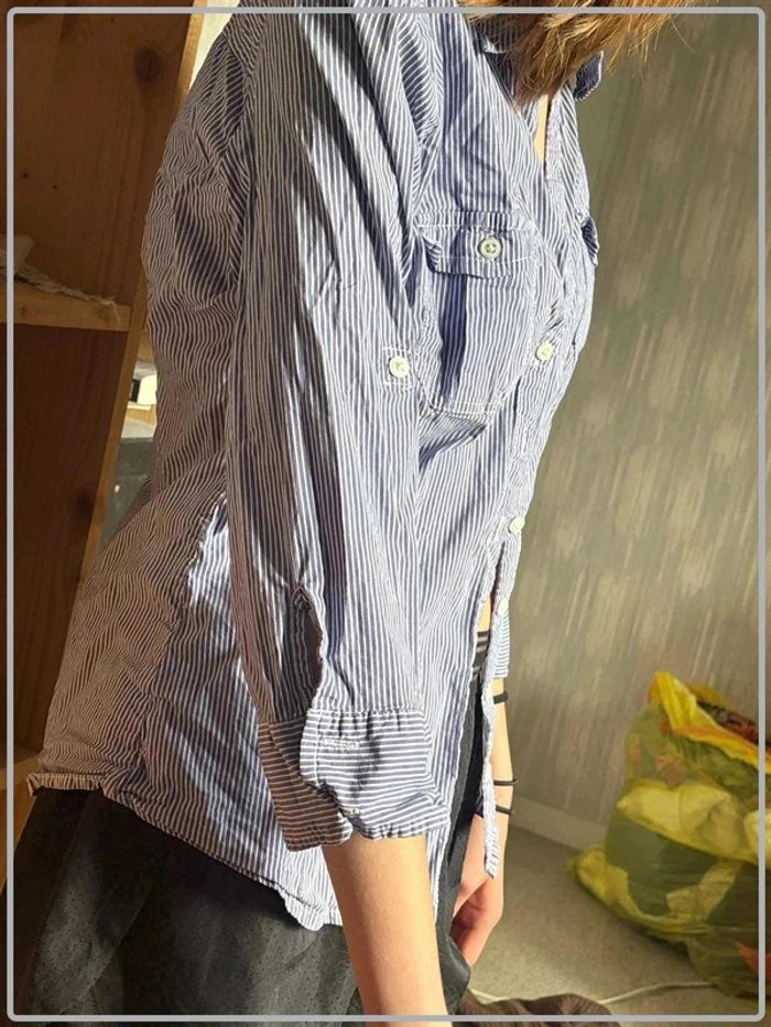 Chemise taille 38 manche 3/4 marque h&m - photo numéro 3