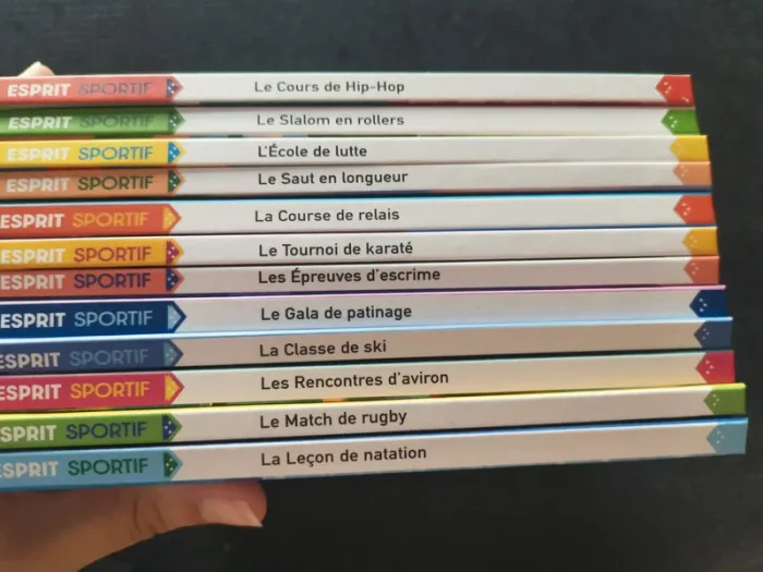 Lot 12 livres collection esprit sportif sport McDonald's - photo numéro 2