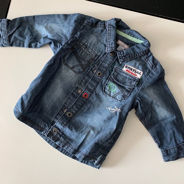 Chemise jean 6 mois Dans les étoiles
