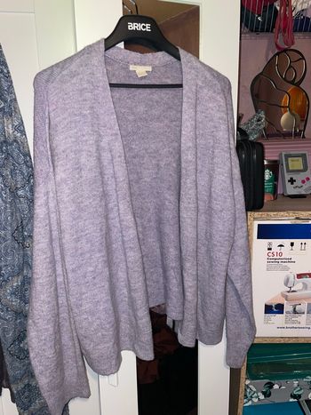 Cardiagan lilas H&m