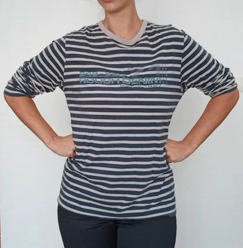 T-shirt manches longues homme mariniere taille l