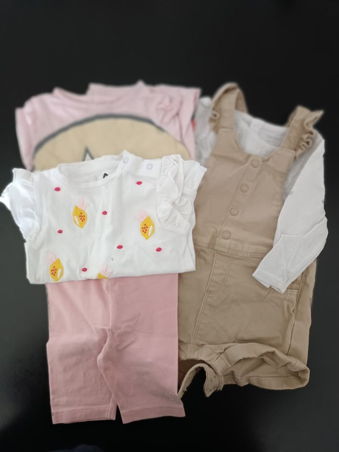 Lot de vêtements été fille 6 mois