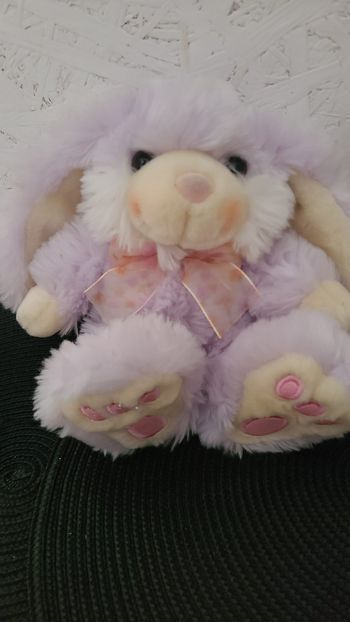 peluche lapin par Keel Toys, peluche lapin en peluche douce collection Simply Soft