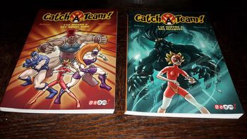 Lot de 2 livres de catch