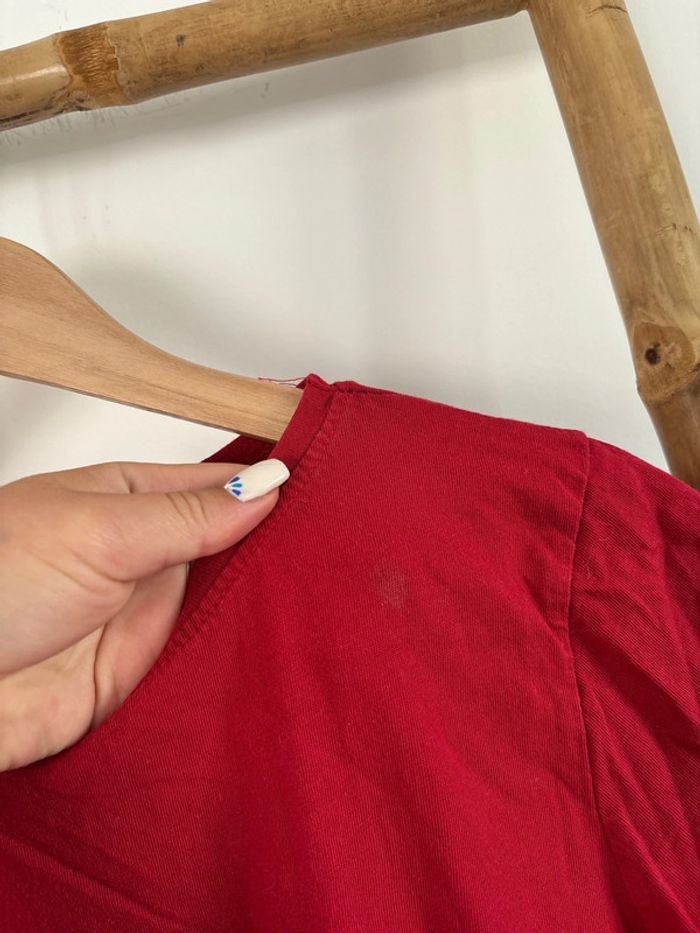 t-shirt rouge i love you amisu taille S - photo numéro 3