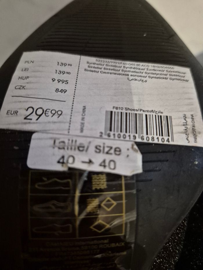 Bottines paillettes "Camaïeu" - photo numéro 7