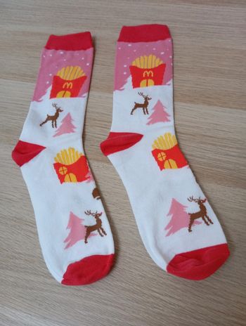 Chaussettes frites Mc Donald's 36-42