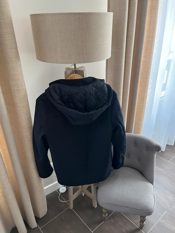 Manteau sportswear homme bleu nuit taille M - photo numéro 2