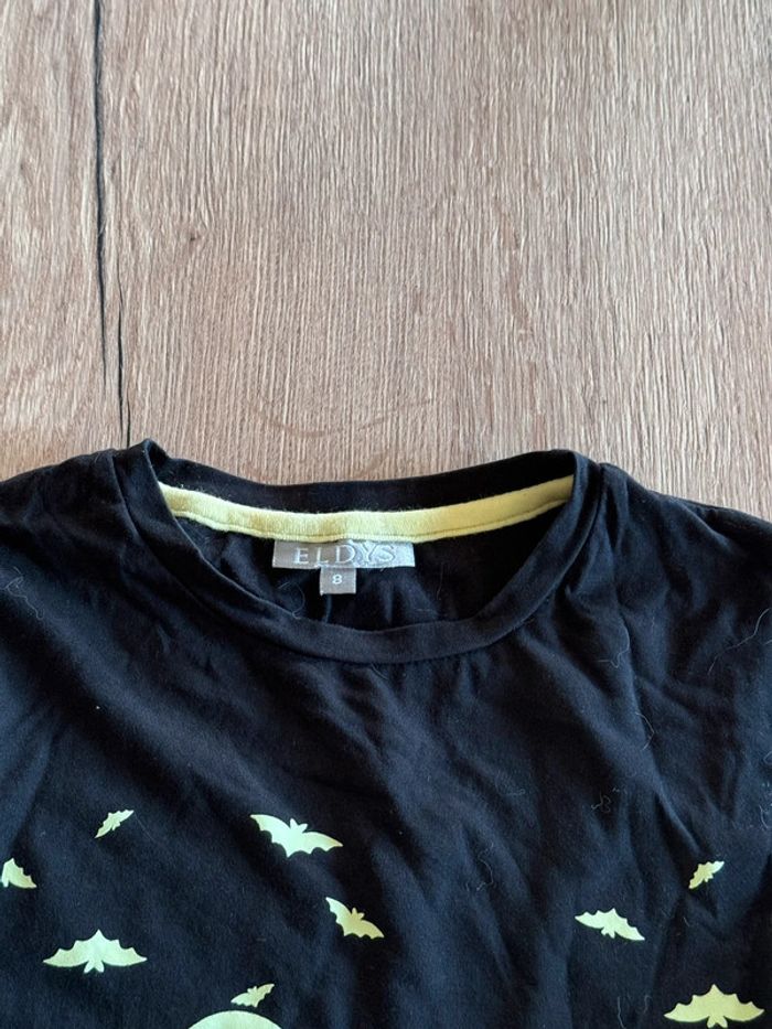 Tee shirt phosphorescent eldys taille 8 ans comme neuf - photo numéro 5