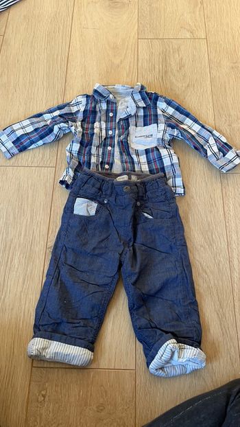 Ensemble chemise pantalon