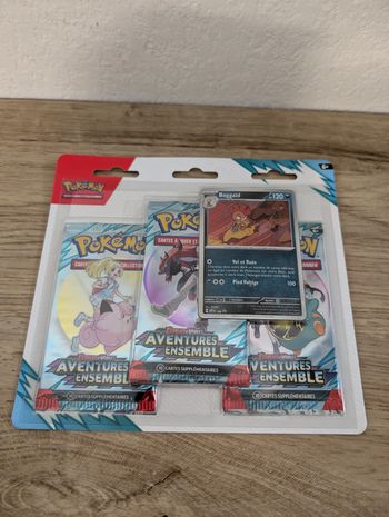 Pokémon Blister 3 Boosters - Aventures Ensemble EV09 - Neuf scellé
