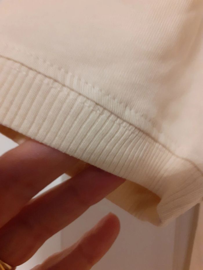 Tee-shirt  crème  taille L gemo - photo numéro 4