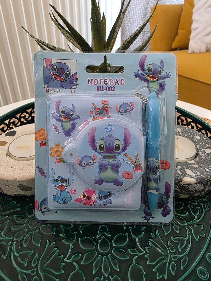 Lot papeterie stitch neuf - photo numéro 2