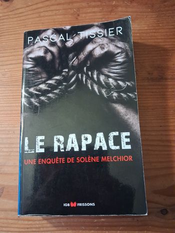 Livre policier "Le rapace" - Pascal Tissier