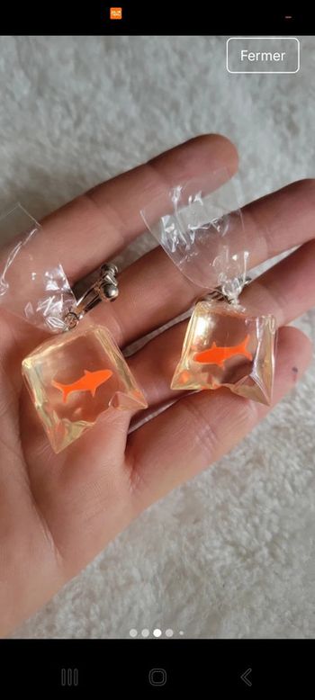 Clips poissons rouges