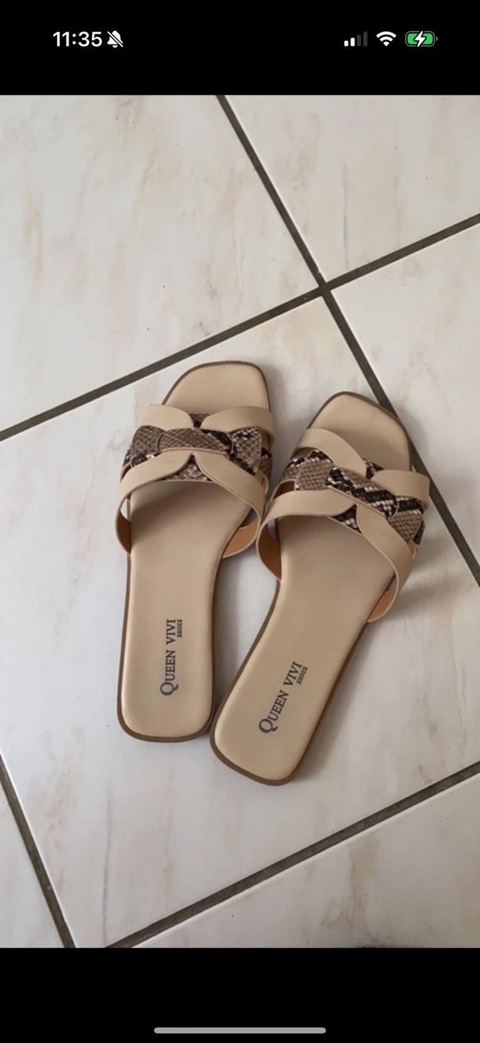 Claquette femme 38