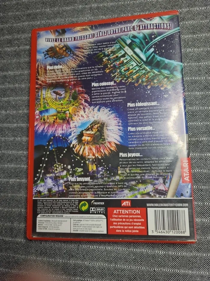 🎮Jeux PC RollerCoaster Tycoon 3🎮 - photo numéro 2