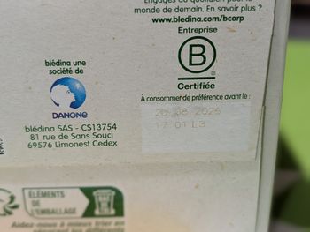 Bledine céréales Bledina 2 pots