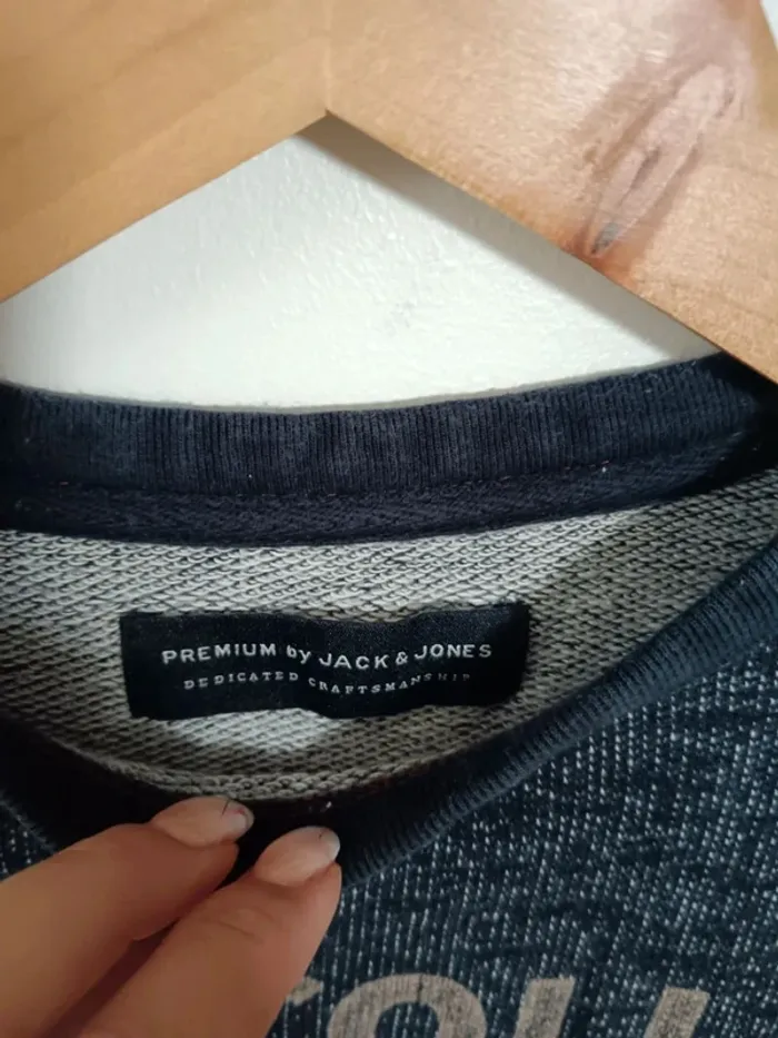 C1 pull marine Jack&Jones S - photo numéro 3