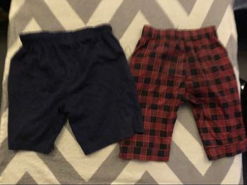 Le lot de 2 short taille 6 ans