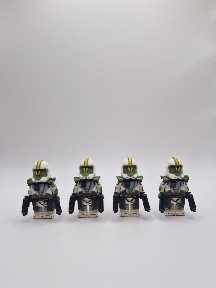 Figurines type lego 4 clones Doom troopers star wars