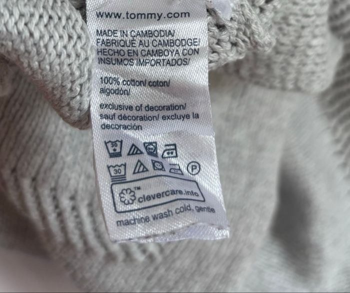 🩶 Pull femme Tommy Hilfiger Taille XXL - 100% coton - photo numéro 6