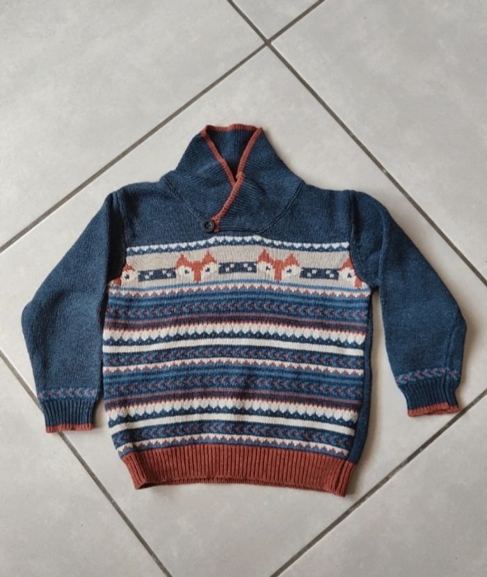 Pull renard taille 12 mois