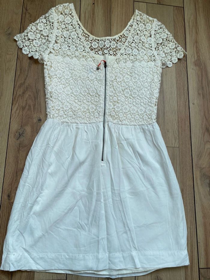 Robe dentelle bi matière - photo numéro 5