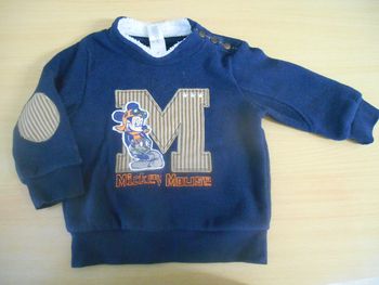 Sweat garçon 6-9 mois Mickey Mouse Disney C&A