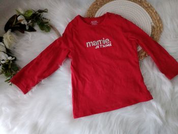 Tee shirt 24 mois fille