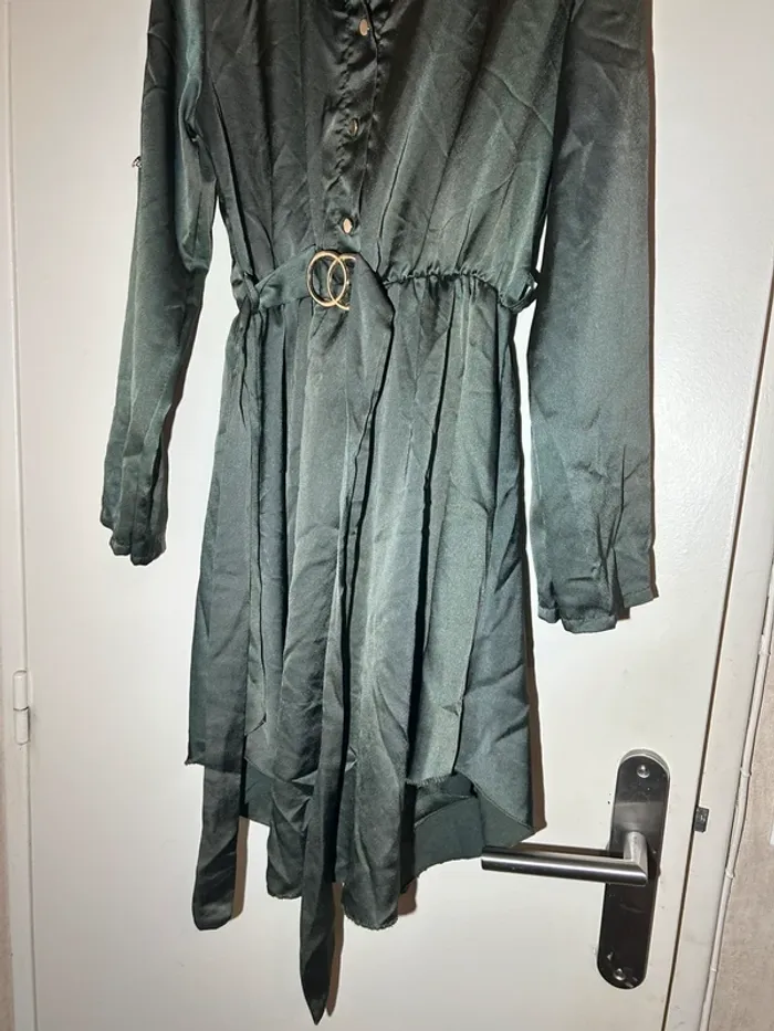 Robe kaki vintage - photo numéro 3