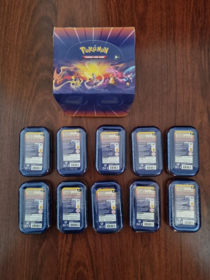 Display pokemon de 10 mini tin de Kanto - photo numéro 8