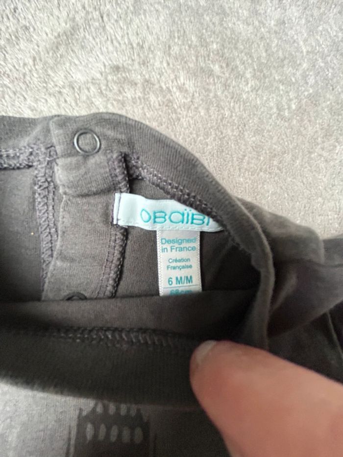 T-shirt manche longue Okaidi - photo numéro 5