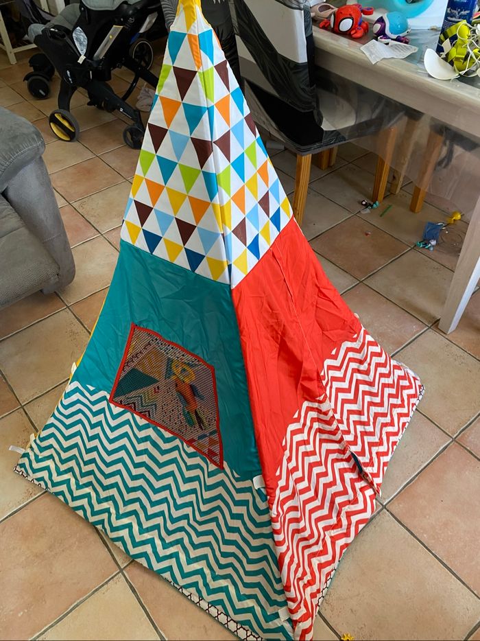 Tipi tapis d’éveil comme neuf complet infantino - photo numéro 3