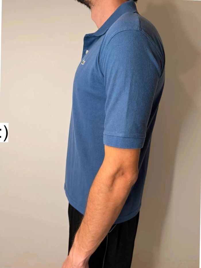 Polo Lacoste bleu homme taille M - photo numéro 3