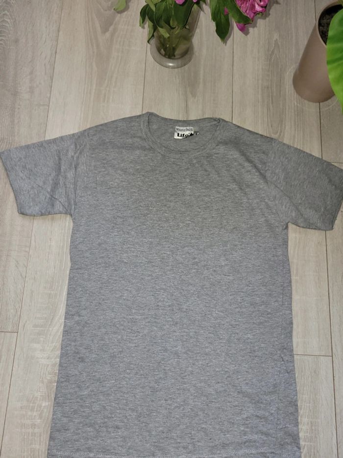 Tchirt gris basic - photo numéro 3