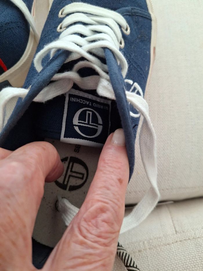 Tennis marine T 37 « Sergio Tacchini » porte une fois MIXTE - photo numéro 5