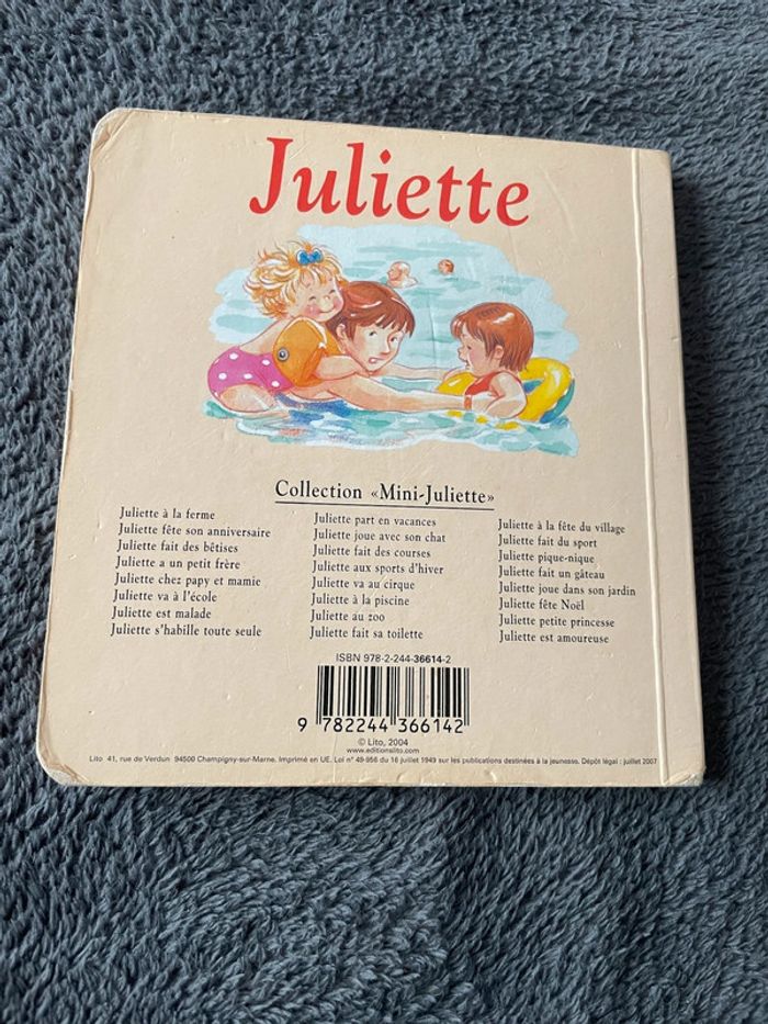 livre Juliette à la piscine - photo numéro 2