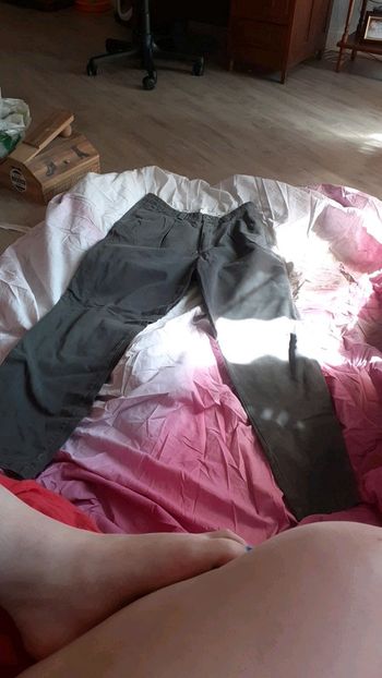 Pantalon homme vert bouteille