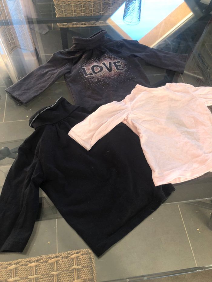 Lot t-shirt 1-3 mois