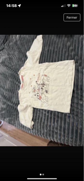 T-shirt manches longues de pyjama