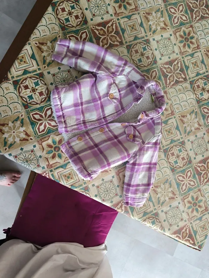 Veste chaude chemise